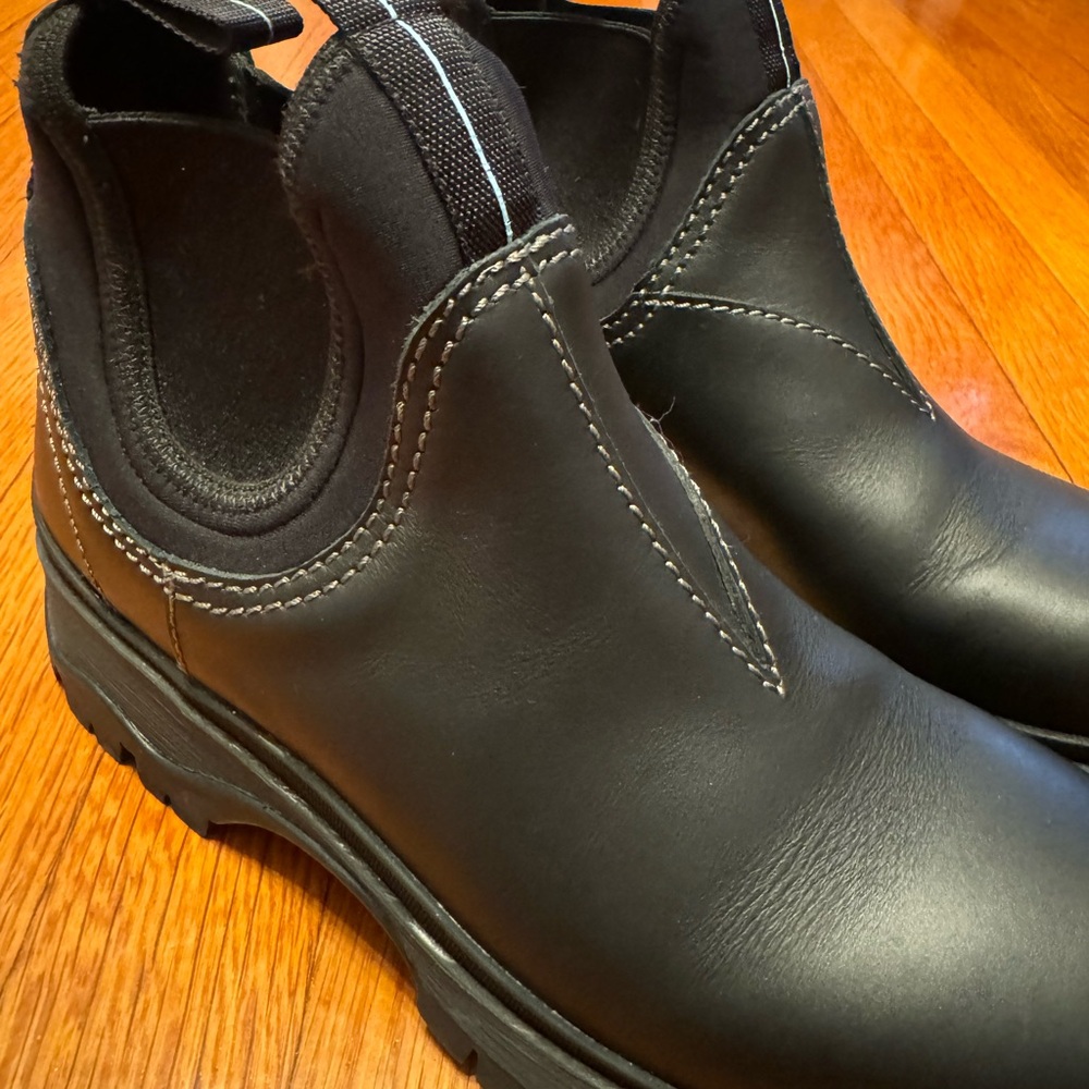 Prada Chelsea Boots - Black Leather - Size 9 - New - Picture 10 of 12
